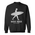 Cool Surfing Wave Rider Sweatshirt