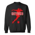 Cottbus Kickenerein Fussball Fan Heimat Brandenburg Rot Sweatshirt