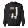 Craft Beer American Flag Pouring Beer Stein Patriotic Sweatshirt