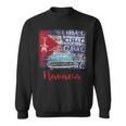 Cuba Havana Cuba Flag Black Sweatshirt