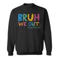 Cute End Of School Year Bruh We Out Lunch Lady Sweatshirt