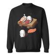 Cute And Japanese Nigiri Sushi Sleepwalking Sweatshirt