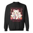 Cute Kitsune Japanese Anime Fox Kawaii Strawberry Milk Sweatshirt