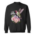 Cute I Love Hummers Colibri Hummingbird Retro Vintage Sunset Sweatshirt