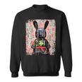 Cyberpunk Rabbit Japanese Futuristic Rabbit Samurei Sweatshirt