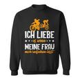 Cycling Ich Liebe Es Wenn Meine Frau Mich Radfahren Lässt Sweatshirt