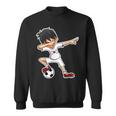 Dabbing Soccer Boy South Korea Korean Flag Jersey Sweatshirt