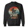 Dad 2025 Baby Ankündigung Frischgebackener Papa Sweatshirt