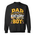 Dad Of The Birthday Boy Excavator Construction Truck Sweatshirt