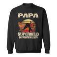 Dad Superhero Im Wahren Leben Dad Father Sweatshirt