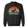 Daddy Saurus T-Rex Retroatertag Dinosaurier Papa T-Rex Sweatshirt