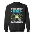 Damen Gärtner Papa Besterater Im Garten Mit-Ausschnitt Sweatshirt