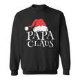 Damen Papa Claus Lustige Weihnachten Weihnachtsmannaterintage Mit-Ausschnitt Sweatshirt