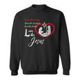 Dance Like Frosty Shine Like Rudolph Love Like Jesus Christ Sweatshirt