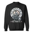 Départ Retraite Homme Motard Cadeau Humour Retraité Moto Sweater e