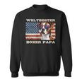 Deutscher Boxer Weltbester Boxer Papa Boxer Hundepapa Sweatshirt