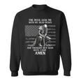 The Devil Saw Me With My Head Down And Thought He'd Won Mens Sweatshirt