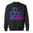 Dinge Die Mich Bewegen Wasd Pc Gamer Wasd Sweatshirt