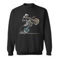 Dirt Bike Rider Retro Motorcycle Motocross Sweatshirt