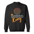 Disco King Espejo Ball Old School Retrointage Disco Dj Top Camisa de entrenamiento