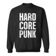 Distressed Punk Rock Band & Hardcore Punk Rock Sweatshirt