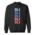Divertido Regalo Nombre Oli Personalizado Primer Nombre Camisa de entrenamiento
