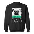 Dog Dad Pug Hunde Mops Papa Sweatshirt