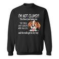 Dogs I'm Not Clumsy The Floor Just Hates Me The Table Sweatshirt