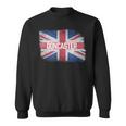 Doncaster United Kingdom British Flag Vintage Uk Souvenir Sweatshirt