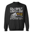 Du Bist Nicht Du Wenn Die Kette Stumpf Ist Wood Chainsaw Sweatshirt