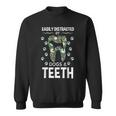 Easily Distracted By Dogs And Th Dentist Canine Idea Sweatshirt