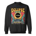 Eclipse Solar Groove Totality Tour Retro 4824 Women Sweatshirt