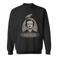 Edgar Allan Poe Cuervo Gótico Nunca Más Oculto Inglés Horror Camisa de entrenamiento