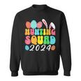 Egg Hunting Squad 2024 Easter Egg Hunt Family Matching Group Sweatshirt