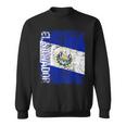 El Salvador Flag Vintage Distressed El Salvador Sweatshirt