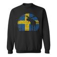 Elch Schwedische Flagge Schwede Skandinavien Schweden Sweatshirt