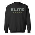 Elite Team 5 Sterne Security Sieger Gewinner Superheld Beste Sweatshirt