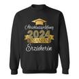 Erzieherin I Prüfung Bestanden Ausgelernt Study Training Sweatshirt