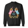 Ethnic Pink Or Blue Cousin Has No Clue Baby Shower S Sweatshirt
