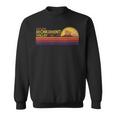 Explore Monument Valley Az Ut Vintage Stripes Tourist Sweatshirt