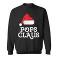 Family Pops Claus Christmas Santa's Hat Matching Pajama Sweatshirt