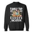 Family Trip 2024 Europe Vacation Summer Traveling Holiday Sweatshirt