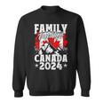 Family Vacation Canada 2024 Summer Vacation Sweatshirt