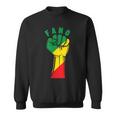 Fano Fist With The Ethiopian Flag Sweatshirt