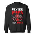 Father's Day Bester Papa Der Welt Award Sweatshirt