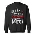 My Favorite Gymnast Calls Me Mimi Gymnastics Sweatshirt