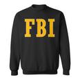 Federal Bureau Of Investigation Fbi Costume Logo Sweatshirt