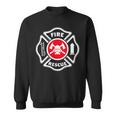 Fire & Rescue Maltese Cross Firefighter Sweatshirt