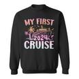 My First Cruise 2024 Vacation Matching Family Cruise Ship Sweatshirt