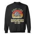 First Time Grandad New Grandad Est 2021 Father's Day Sweatshirt